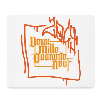 logo2049 - Mousepad (Querformat) - Weiß - Vorne