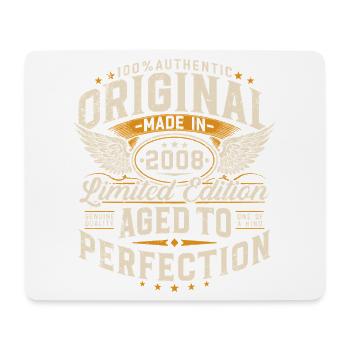 2008 Vintage 18th Birthday Vintage Gift - Mouse Pad (horizontal) - white - Front