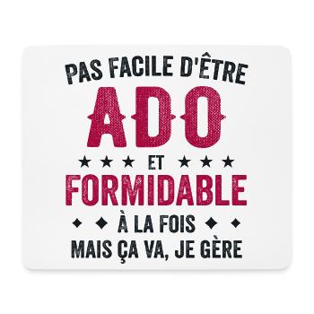 Teenager-Humor – Ich bin ein toller Teenager - Mousepad (Querformat) - Weiß - Vorne