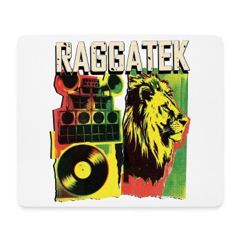 Raggatek Dub Reggae - Mousepad (Querformat) - Weiß - Vorne
