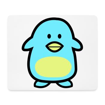 Penguin Comic - Mouse Pad (horizontal) - white - Front