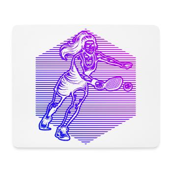 Pickleball player Geschenk für pickleball pro Fans - Mousepad (Querformat) - Weiß - Vorne