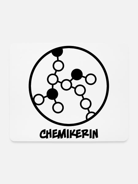 Chemikerin - Mousepad (Querformat) - Weiß