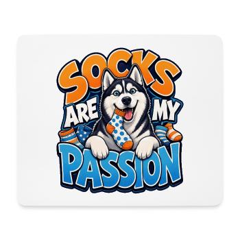 Siberian Husky - Mouse Pad (horizontal) - white - Front