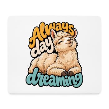 Alpaca - Mousepad (Querformat) - Weiß - Vorne
