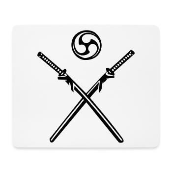 katana_tomoe - Mousepad (Querformat) - Weiß - Vorne