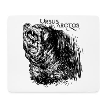 BROWN BEAR - Mouse Pad (horizontal) - white - Front