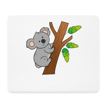 Koala - Mousepad (Querformat) - Weiß - Vorne