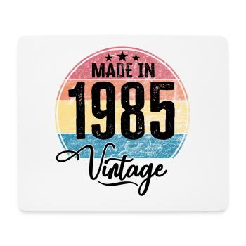 Vintage Made in 1985 Year of birth 1985 Birthday - Mouse Pad (horizontal) - white - Front