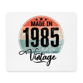 Vintage Made in 1985 Year of birth 1985 Birthday - Mouse Pad (horizontal) - white - Front