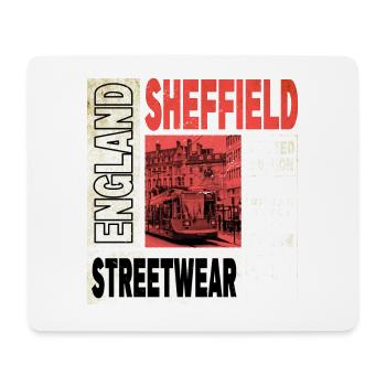 Sheffield England UK City Skyline Home Love - Mouse Pad (horizontal) - white - Front