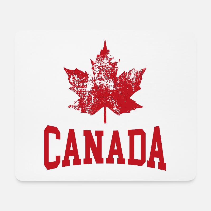 Canada - Mouse Pad (horizontal) - white