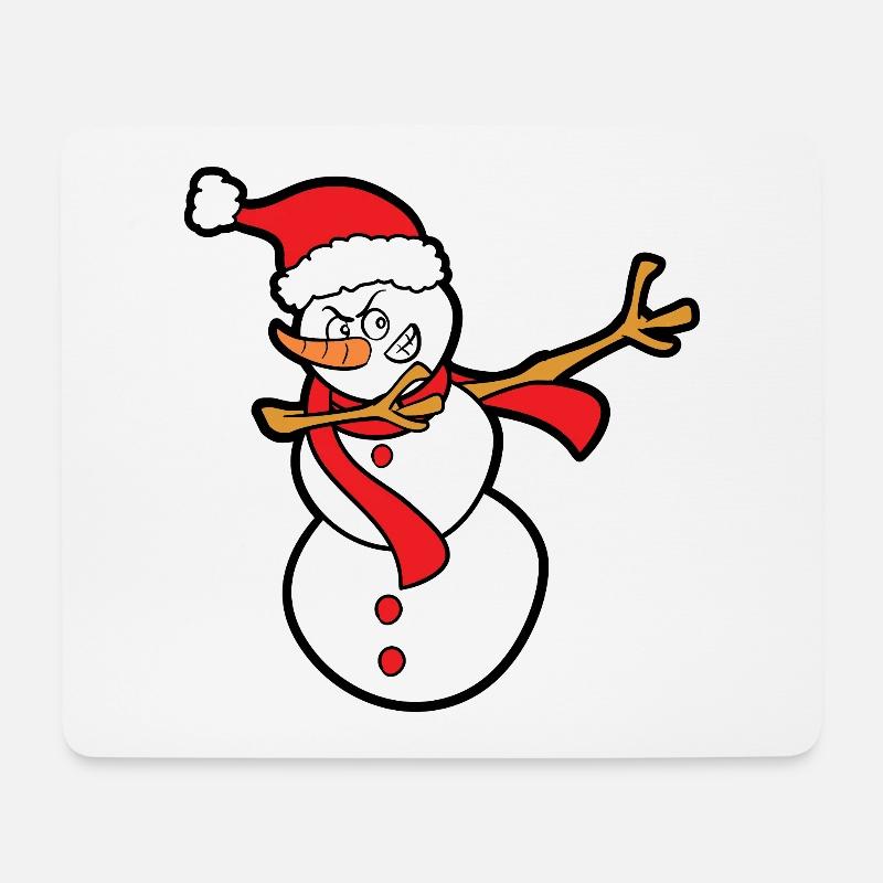 Weihnachten - Mousepad (Querformat) - Weiß