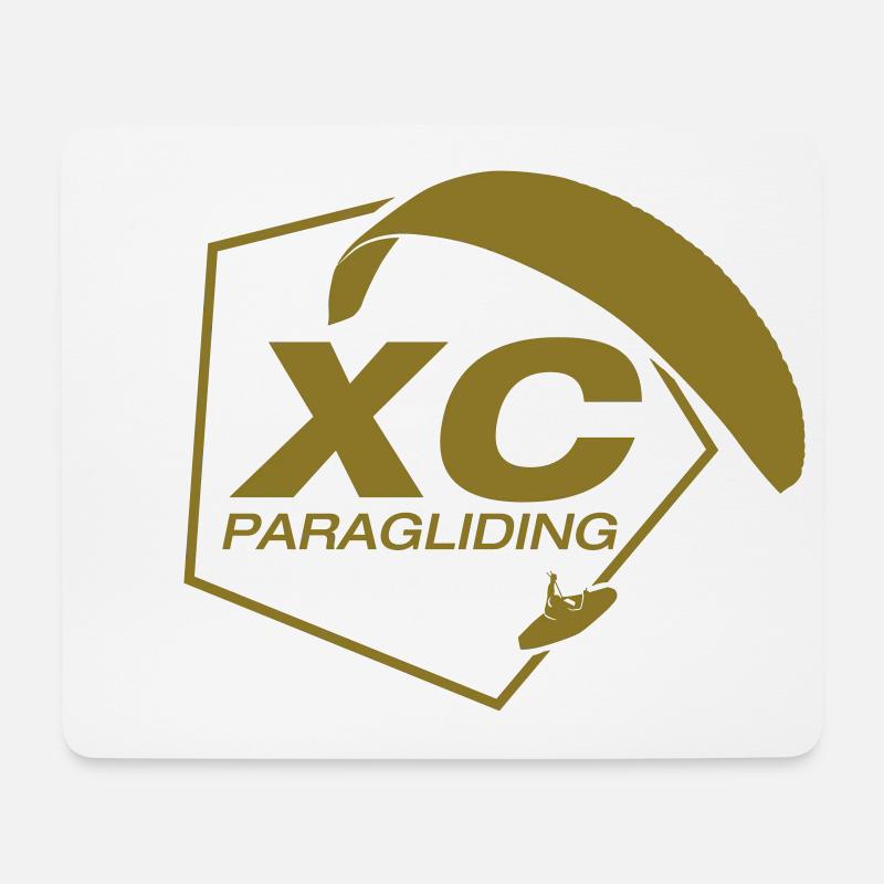 XC Paragliding - Mousepad (Querformat) - Weiß