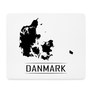 Danmark Map Holiday Country - Mouse Pad (horizontal) - white - Front