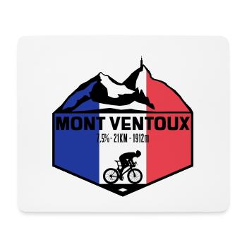 Mont Ventoux - Tapis de souris (format paysage) - blanc - Devant