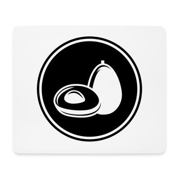 Avocado symbol - Mousepad (Querformat) - Weiß - Vorne