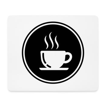 Kaffeetasse - Mousepad (Querformat) - Weiß - Vorne