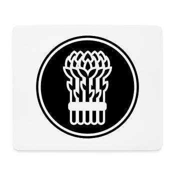 Vegetable icon - Mouse Pad (horizontal) - white - Front