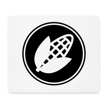 Mais symbol - Mousepad (Querformat) - Weiß - Vorne