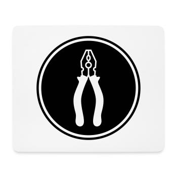 Artisans Tongs - Tapis de souris (format paysage) - blanc - Devant