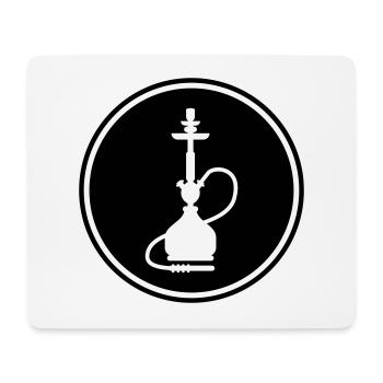 Bong Smoking - Mouse Pad (horizontal) - white - Front