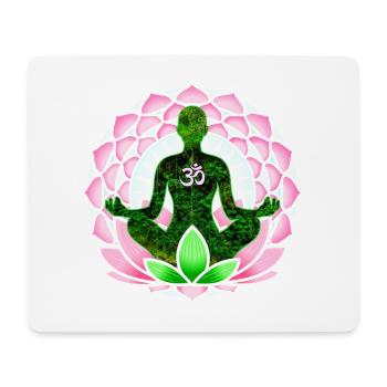 Yoga Relax - Mousepad (Querformat) - Weiß - Vorne