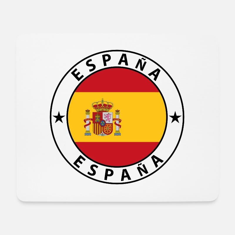 Espana - Mousepad (Querformat) - Weiß