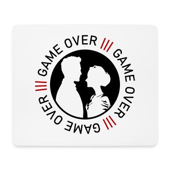Jeu de couple de mariage sur le couple de mariage Jga - Tapis de souris (format paysage) - blanc - Devant