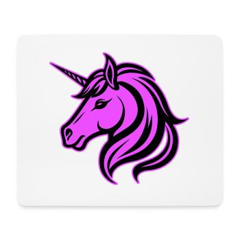 Unicorn Head - Mouse Pad (horizontal) - white - Front