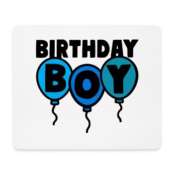 Birthday Boy Geburtstagskind - Mousepad (Querformat) - Weiß - Vorne