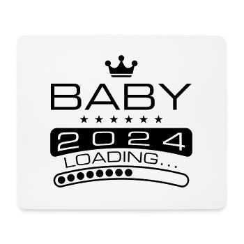 Baby 2024 Loading - Mouse Pad (horizontal) - white - Front