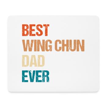Bester Wing Chun Papa aller Zeiten - Mousepad (Querformat) - Weiß - Vorne