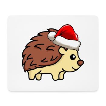 Hedgehog Comic Animal - Mouse Pad (horizontal) - white - Front