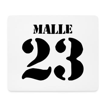 Malle 23 - Mousepad (Querformat) - Weiß - Vorne