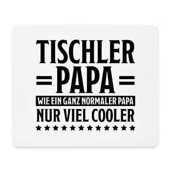 Tischler Lustiger Spruch Beruf Tischler Geschenk - Mousepad (Querformat) - Weiß - Vorne