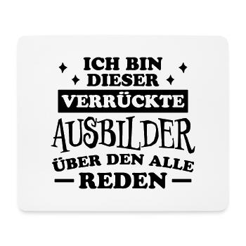 Ausbilder Beruf Lustiger Spruch Ausbilder Geschenk - Mousepad (Querformat) - Weiß - Vorne