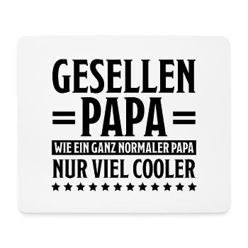 Geselle Lustiger Spruch Gesellenprüfung Geschenk - Mousepad (Querformat) - Weiß - Vorne