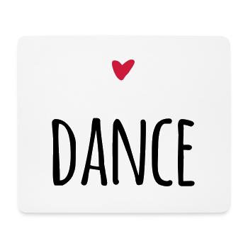 Cute dance design for everyone who loves dancing - Mouse Pad (horizontal) - white - Front