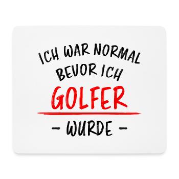 Golfer Hobby Golf Lustiger Spruch Spieler Geschenk - Mousepad (Querformat) - Weiß - Vorne