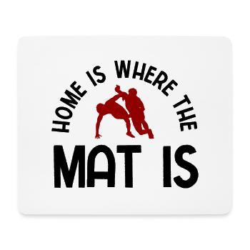 Grappling Martial Arts Wrestling - Mousepad (Querformat) - Weiß - Vorne