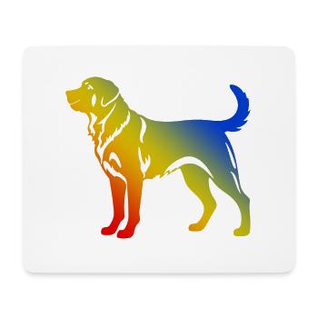Chien Kangal - Tapis de souris (format paysage) - blanc - Devant