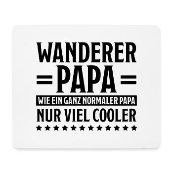 Wanderer Outdoor Lustiger Spruch Wandern Geschenk - Mousepad (Querformat) - Weiß - Vorne