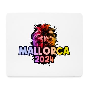 Mallorca 2024 Holiday Colorful - Mouse Pad (horizontal) - white - Front