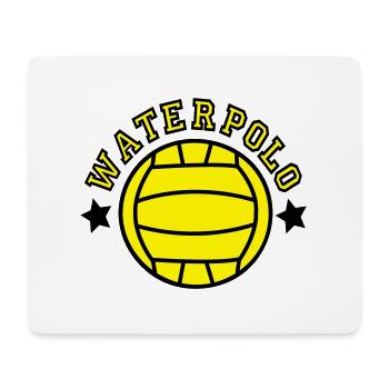 Waterpolo - Mousepad (Querformat) - Weiß - Vorne