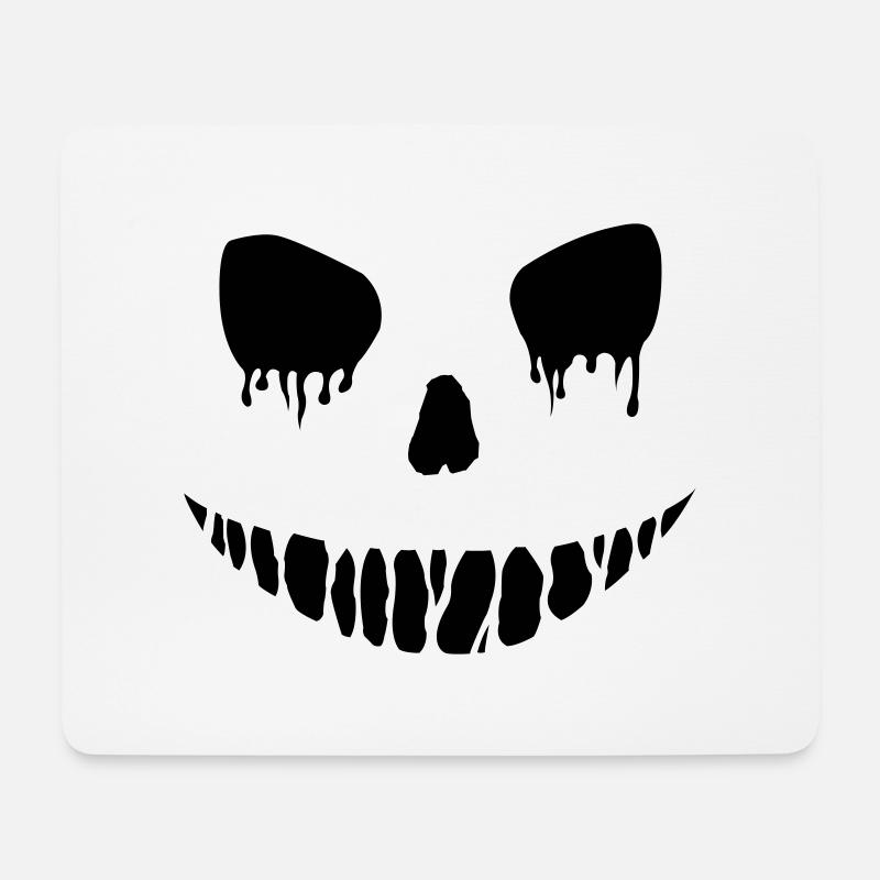 halloween - Mousepad (Querformat) - Weiß