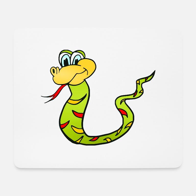 Snake Snake - Mouse Pad (horizontal) - white