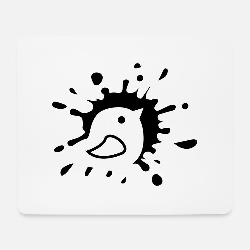 Dreckspatz - Mousepad (Querformat) - Weiß
