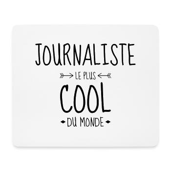 journaliste / journalisme / journal / reporter - Tapis de souris (format paysage) - blanc - Devant