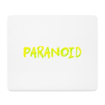 Neon paranoid - Mousepad (Querformat) - Weiß - Vorne